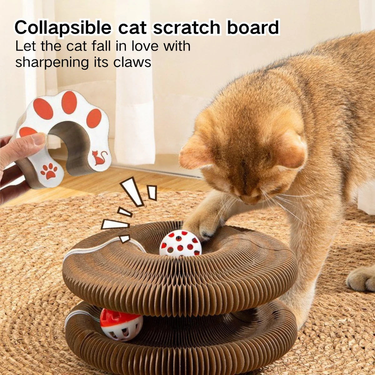 Scar™- MagicPaw Accordion Scratcher