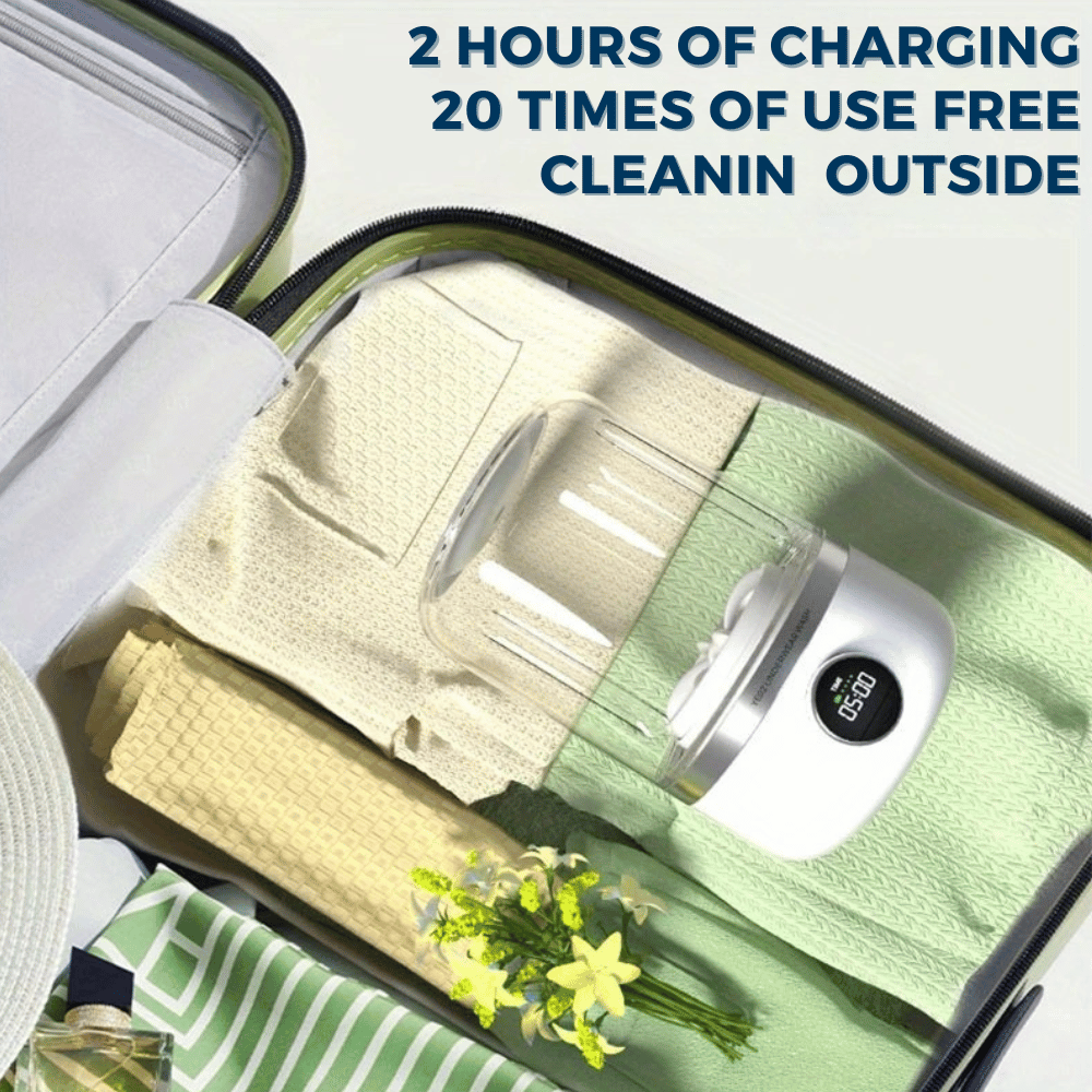 WashEase™ - High-Powered Mini Smart Washer