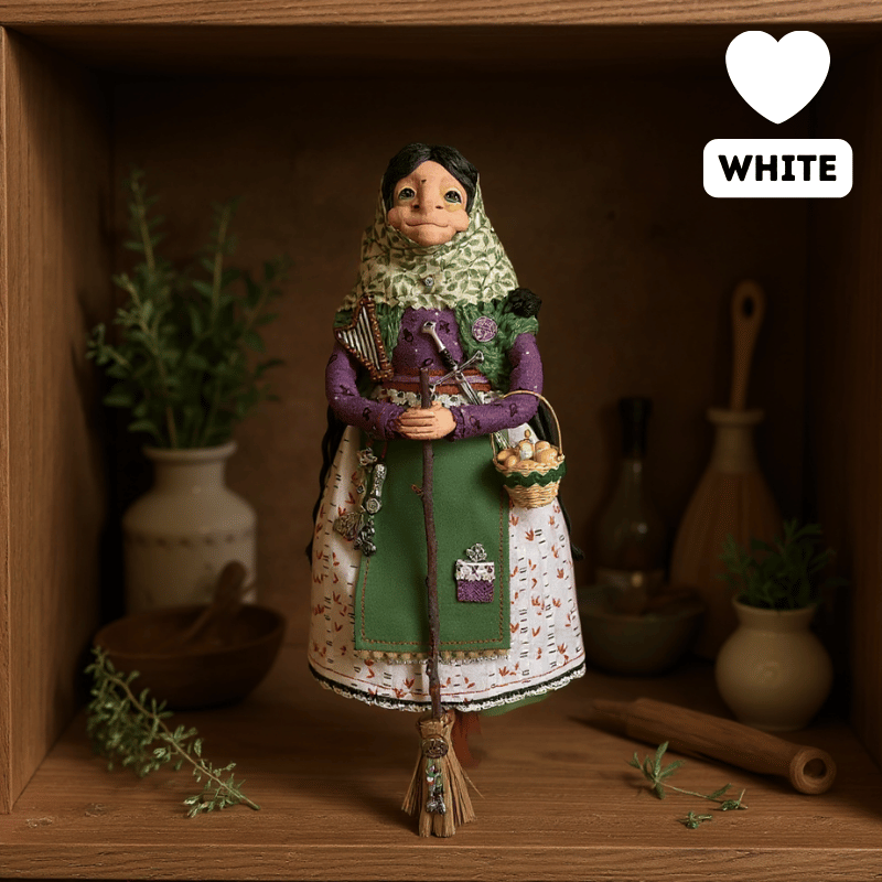 MyWitchyCharm™ Handmade Fortune Witch Doll