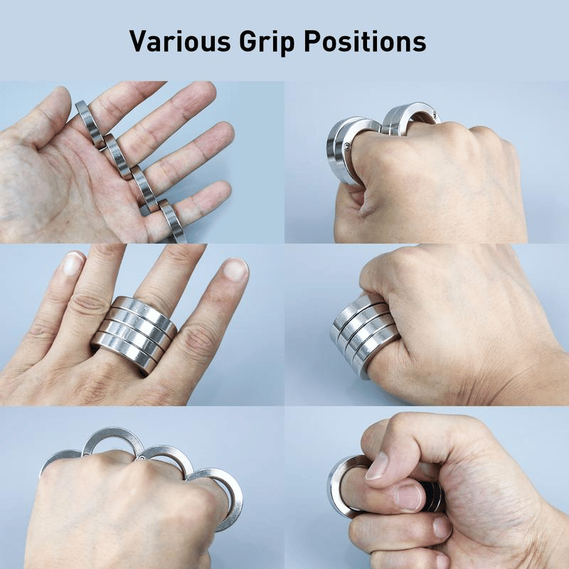 Orbitik™ Minimalist metal rings engineered to spin away anxiety