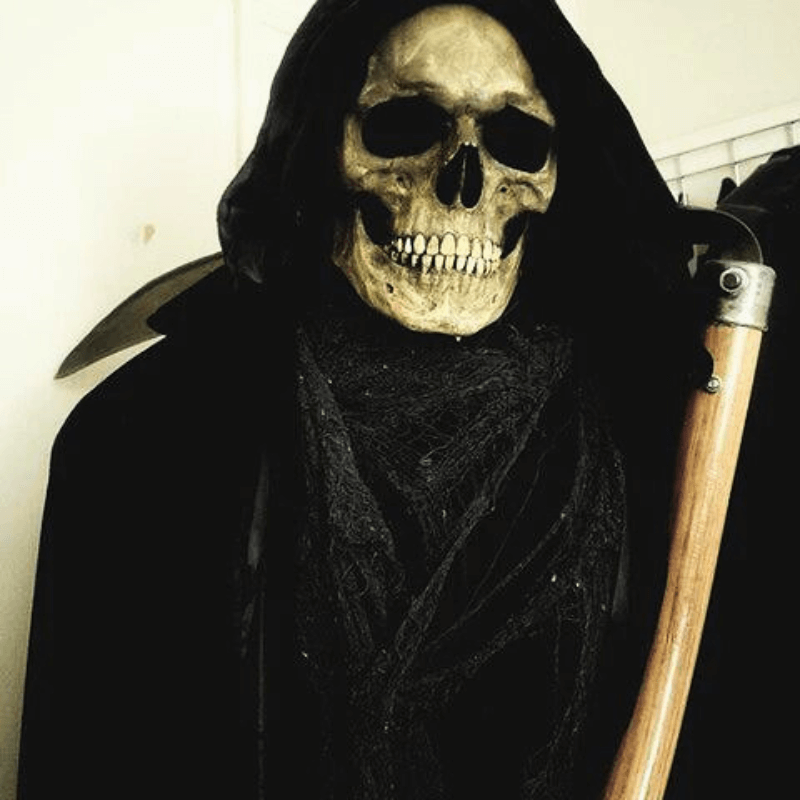 SkullMask™ Full Head Skull Mask with Movable Jaw