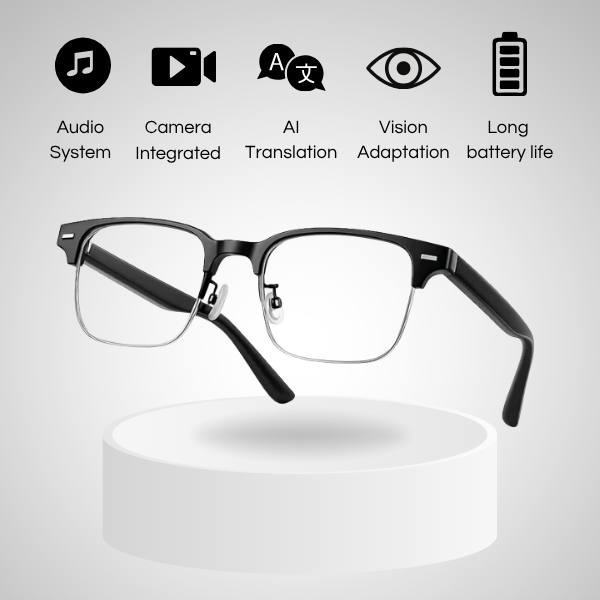 LumeX™ AI-Adaptive Smart Glasses
