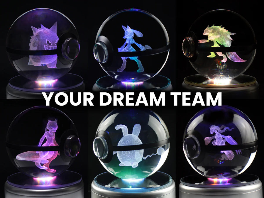 🎁 Buy 2, Get 1 FREE · Glowing 3D Crystal Orbs