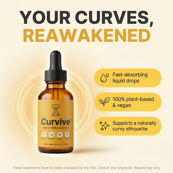 Curvive™ Herbal Weight Distribution Supplement Drops