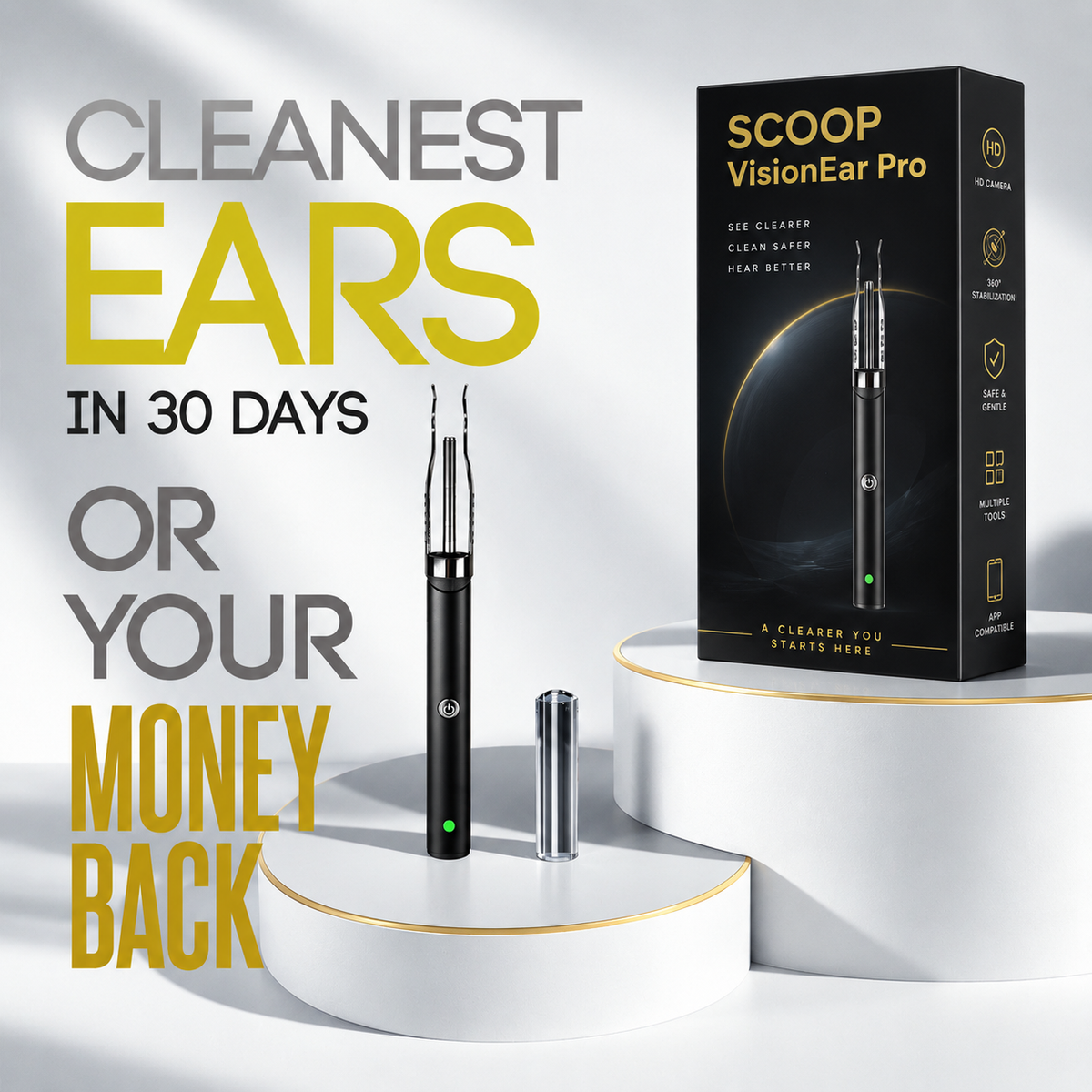 SCOOP VisionEar — The cleanest your ears have ever been