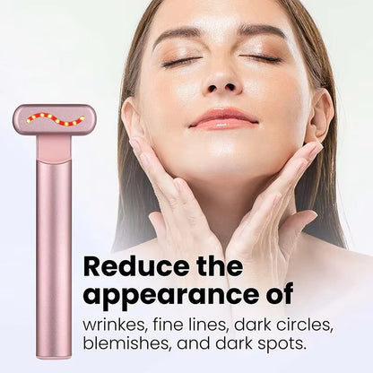 Derm™- 4-in-1 LED Red Light Therapy Facial Wand