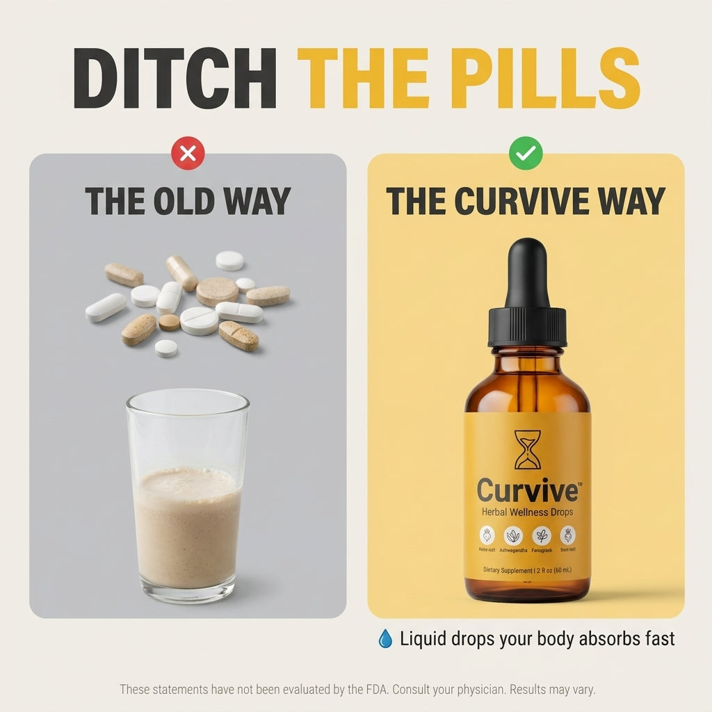 Curvive™ Herbal Weight Distribution Supplement Drops
