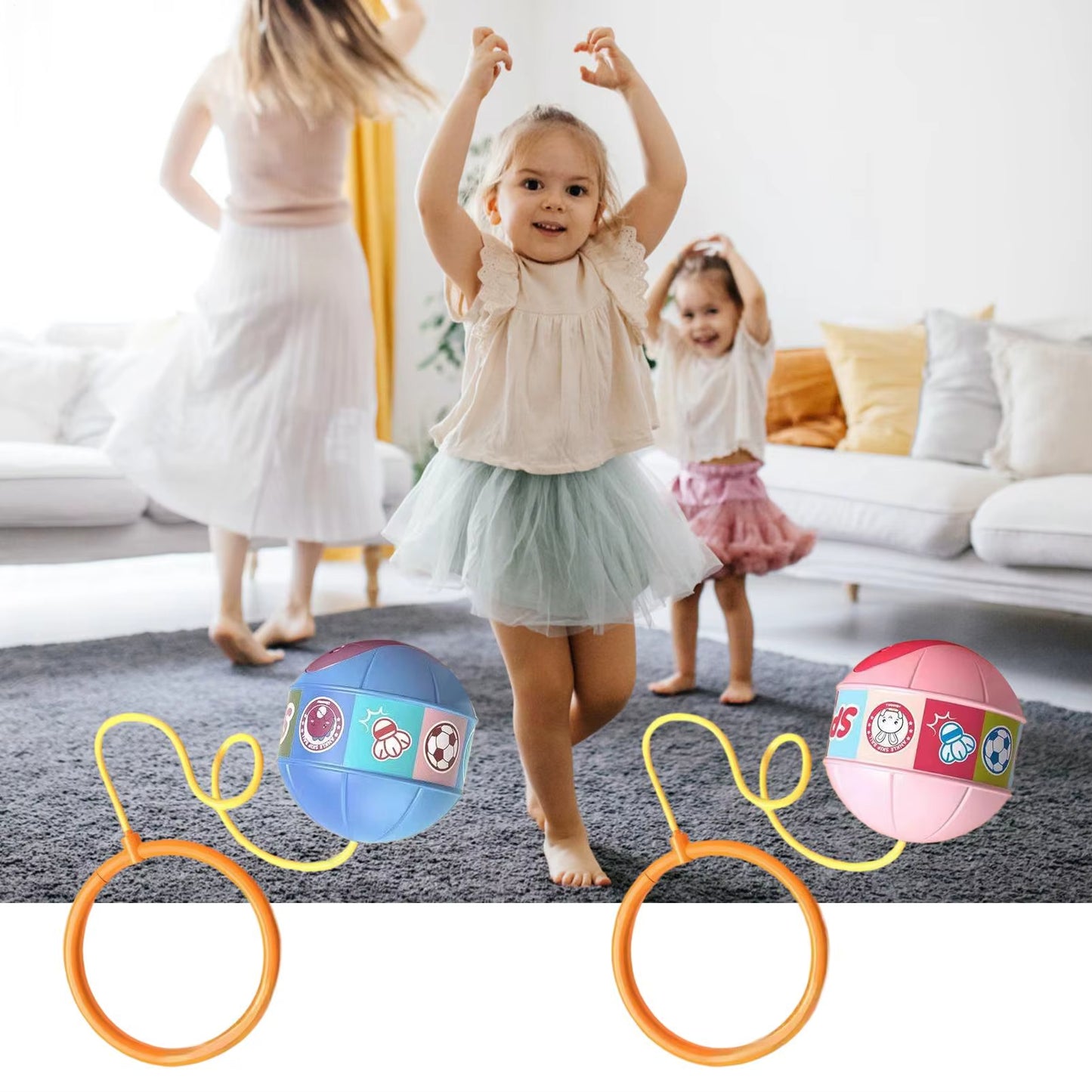 Luminous Jumping Ball – Diversión Activa y Brillante ✨