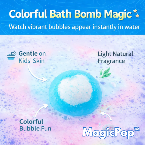 MagicPop™  12PCS Bath Bomb with Surprise Toy Inside