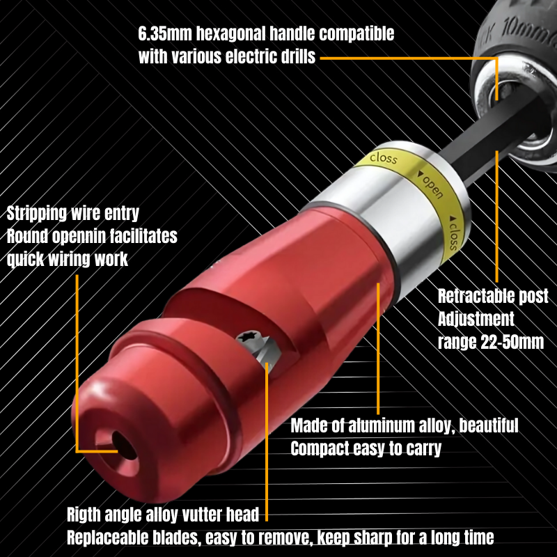 WirePro™ - Wire Stripping and Twisting Tool