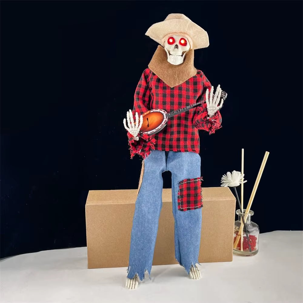 Scary™- Animated Skeleton with Banjo