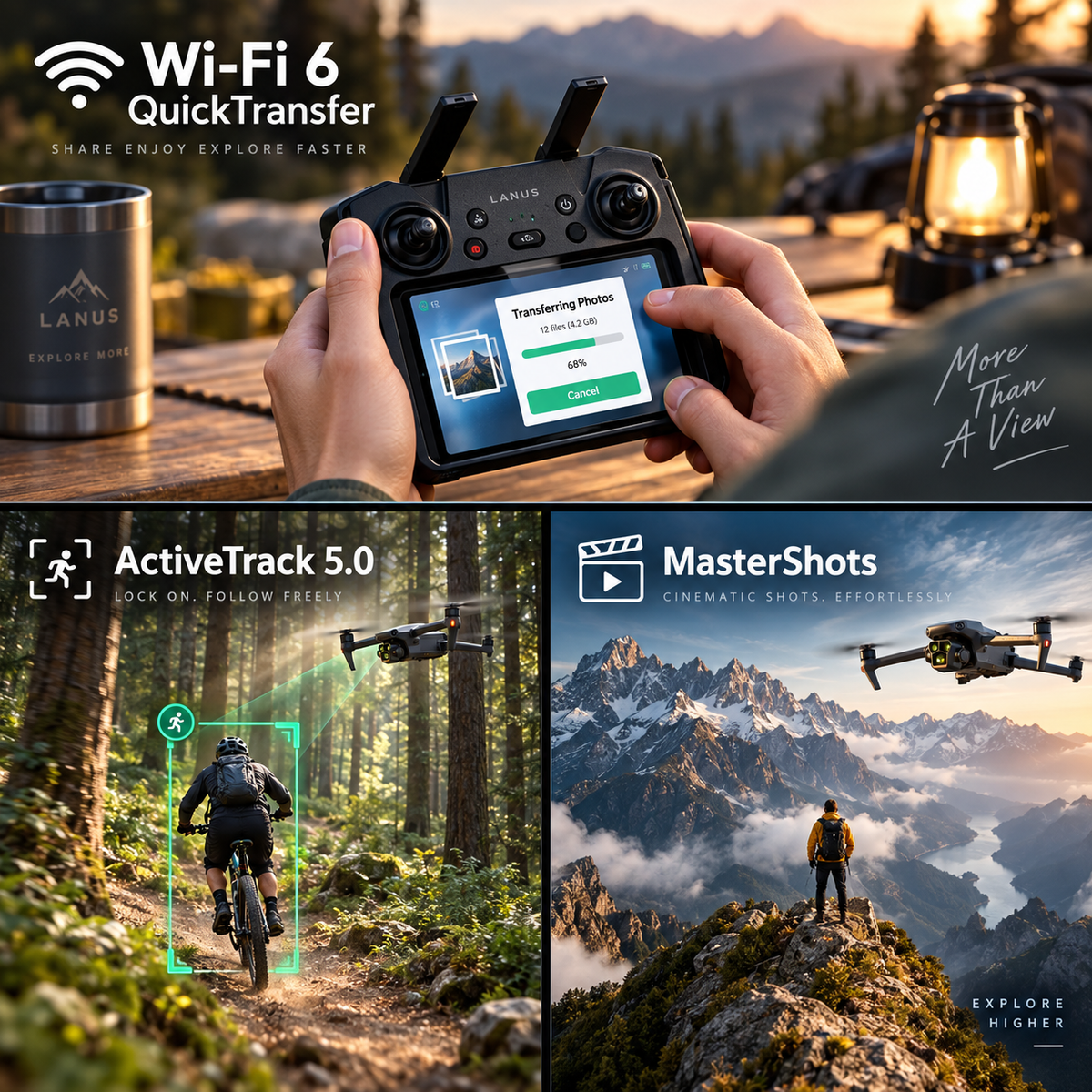 Lanus® 4K Drone with Camera