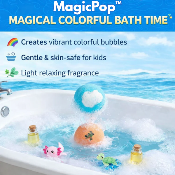 MagicPop™  12PCS Bath Bomb with Surprise Toy Inside