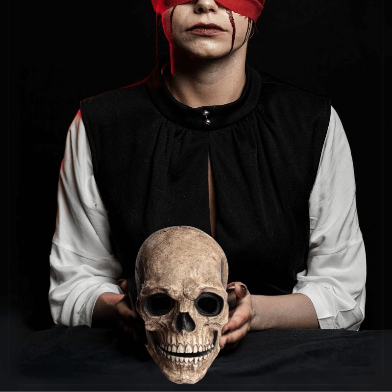 SkullMask™ Realistic Moving Jaw Skull Mask