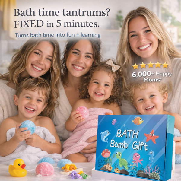 MagicPop™  12PCS Bath Bomb with Surprise Toy Inside
