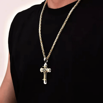 Holy Trinity Christian Cross Necklace