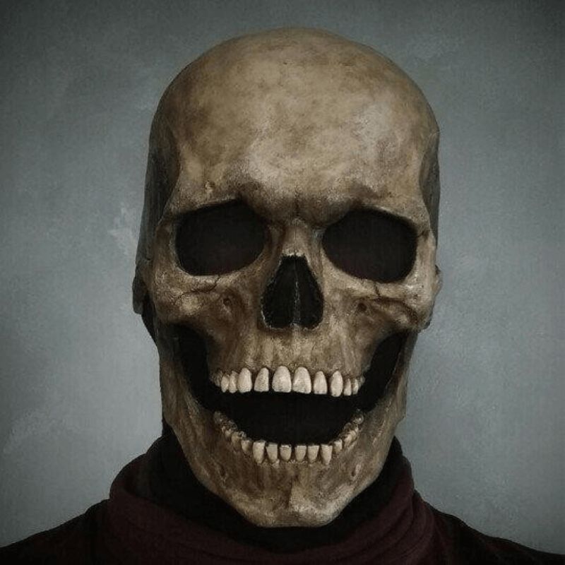 SkullMask™ Realistic Moving Jaw Skull Mask
