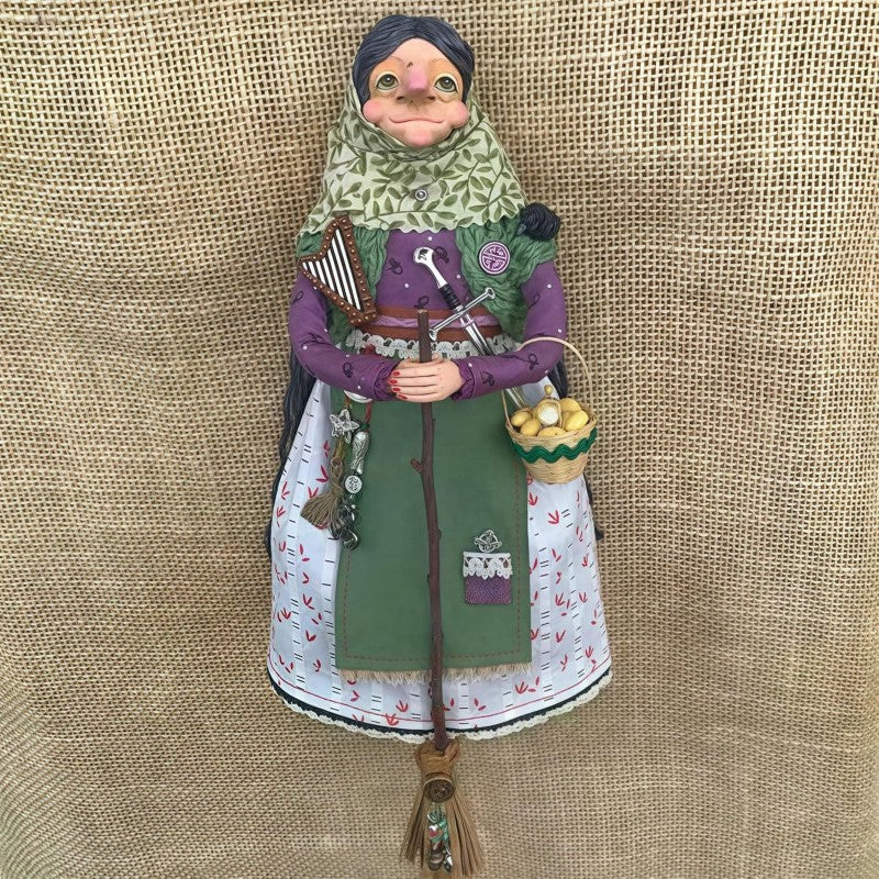 #1 Handmade Fortune Witch Doll