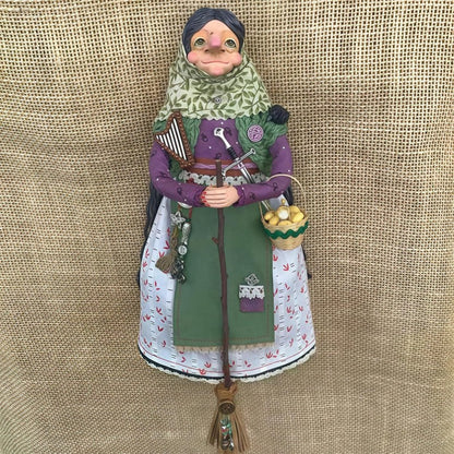 #1 Handmade Fortune Witch Doll