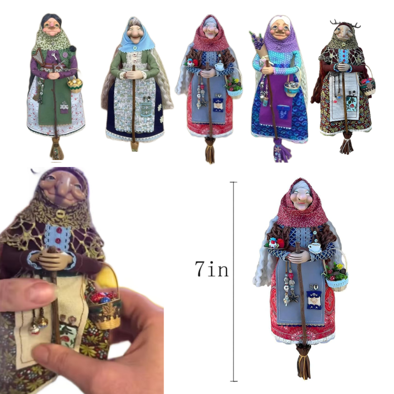 #1 Handmade Fortune Witch Doll
