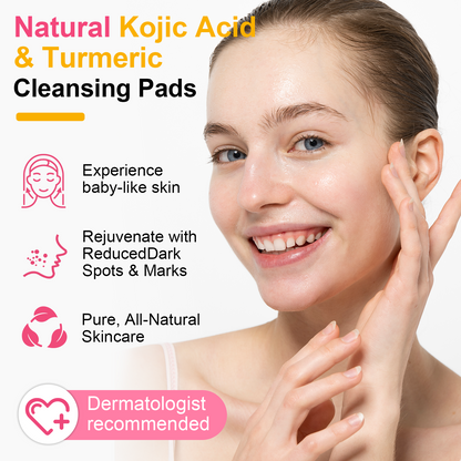 Gloxy™- Cleansing glow pads (Kojic + Turmeric)