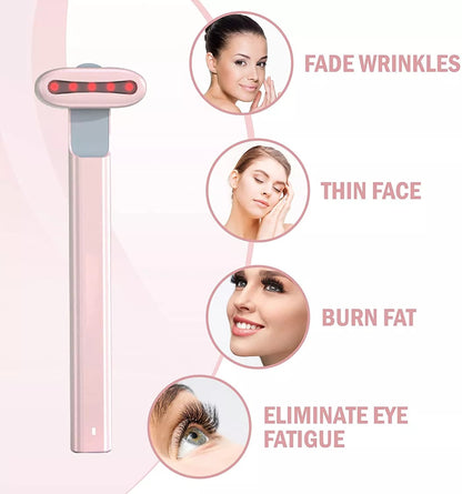 Derm™- 4-in-1 LED Red Light Therapy Facial Wand