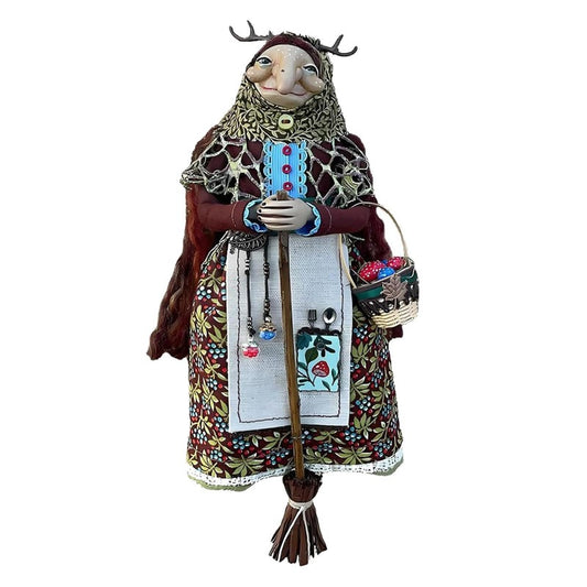 #1 Handmade Fortune Witch Doll
