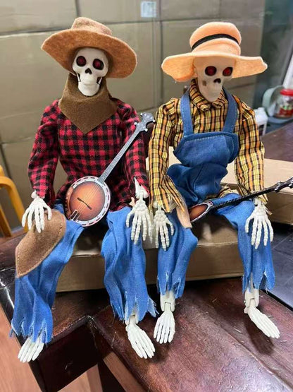 Scary™- Animated Skeleton with Banjo