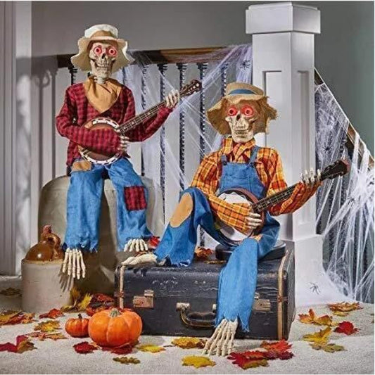 Scary™- Animated Skeleton with Banjo