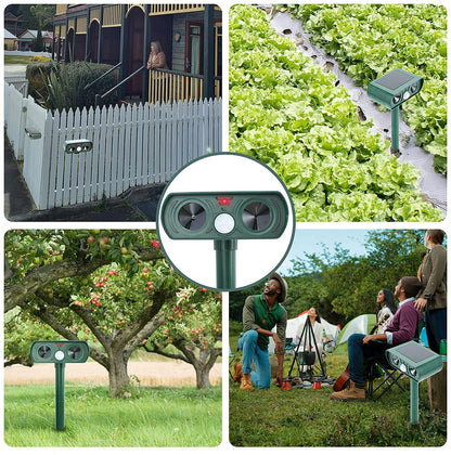 EcoG™- Solar Powered Ultrasonic Animal Repellent (Copy)