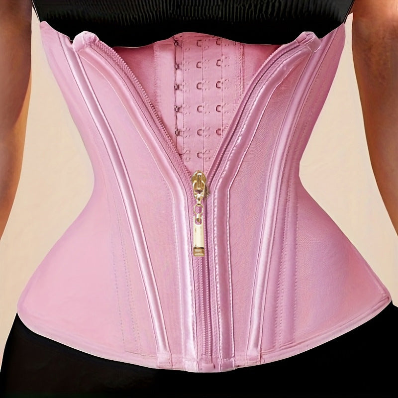 SculptZip™- Shaping Waist with Closure For Maximum Control.