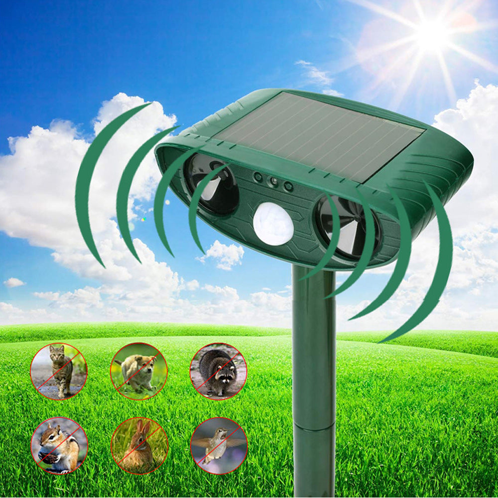 EcoG™- Solar Powered Ultrasonic Animal Repellent