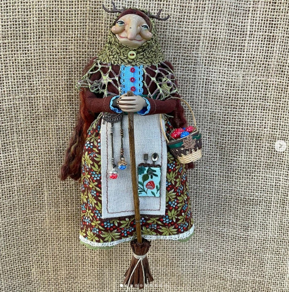 #1 Handmade Fortune Witch Doll