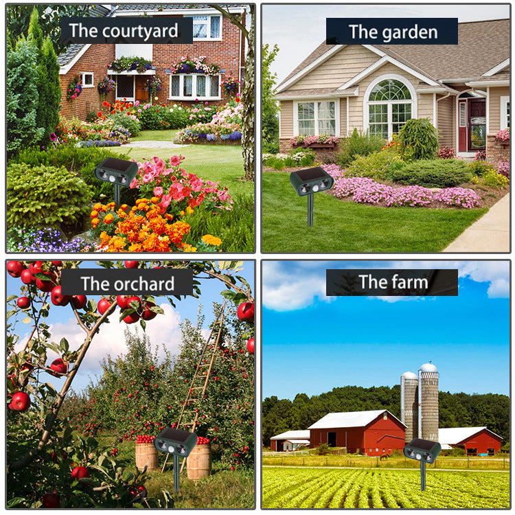 EcoG™- Solar Powered Ultrasonic Animal Repellent