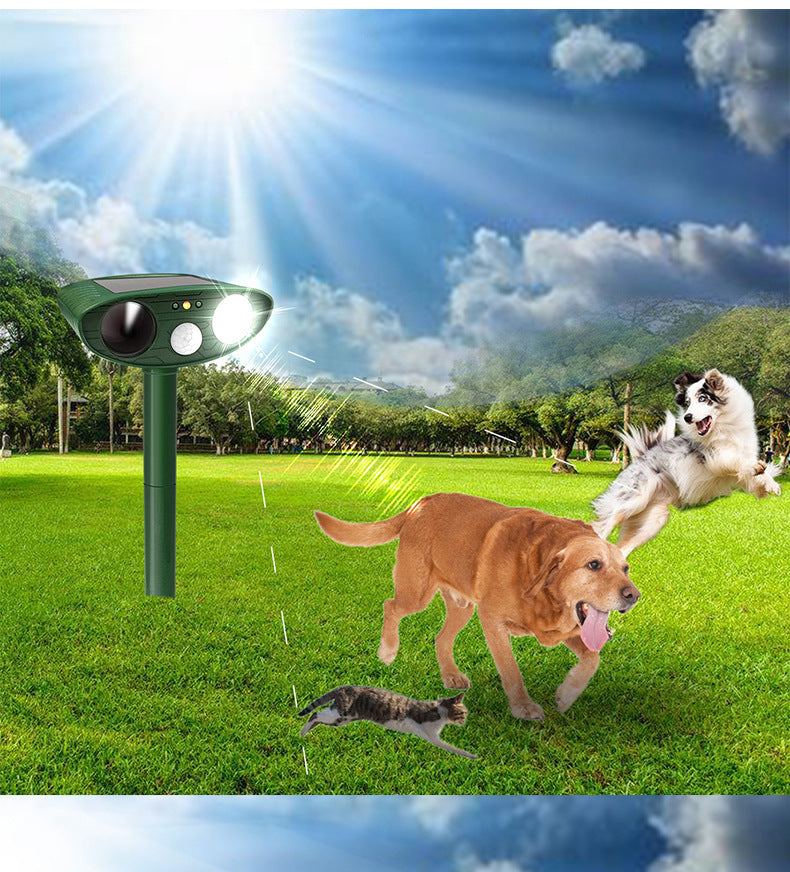 EcoG™- Solar Powered Ultrasonic Animal Repellent