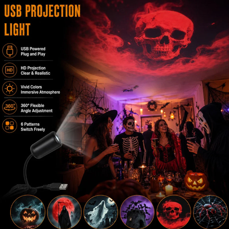 Halloween 3D Projector