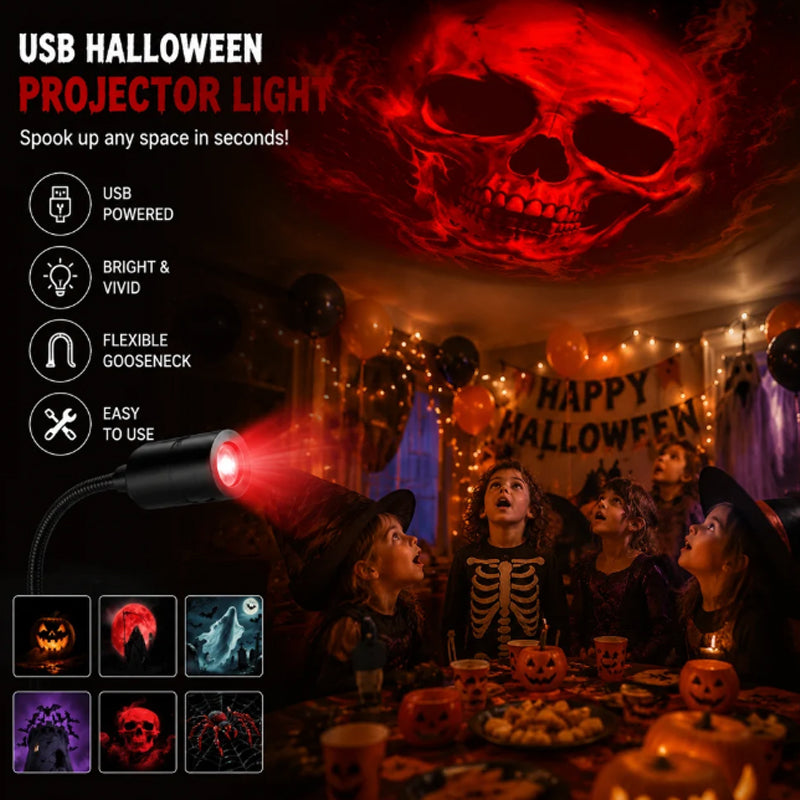 Halloween 3D Projector