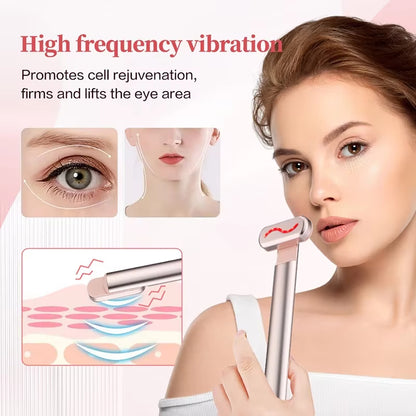 Derm™- 4-in-1 LED Red Light Therapy Facial Wand