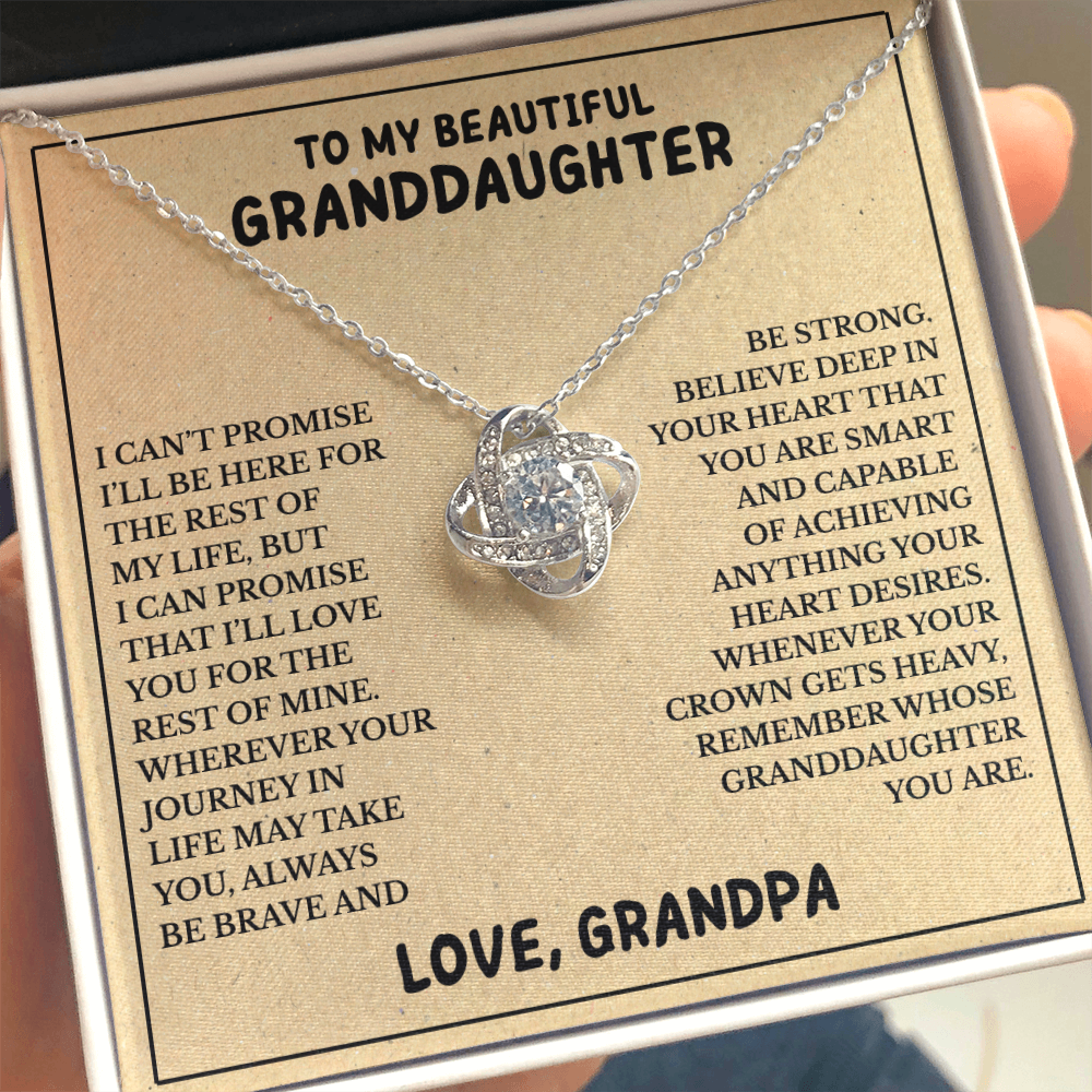 Unbreakable Bond™ NecklaceTo My Beautiful Granddaughter