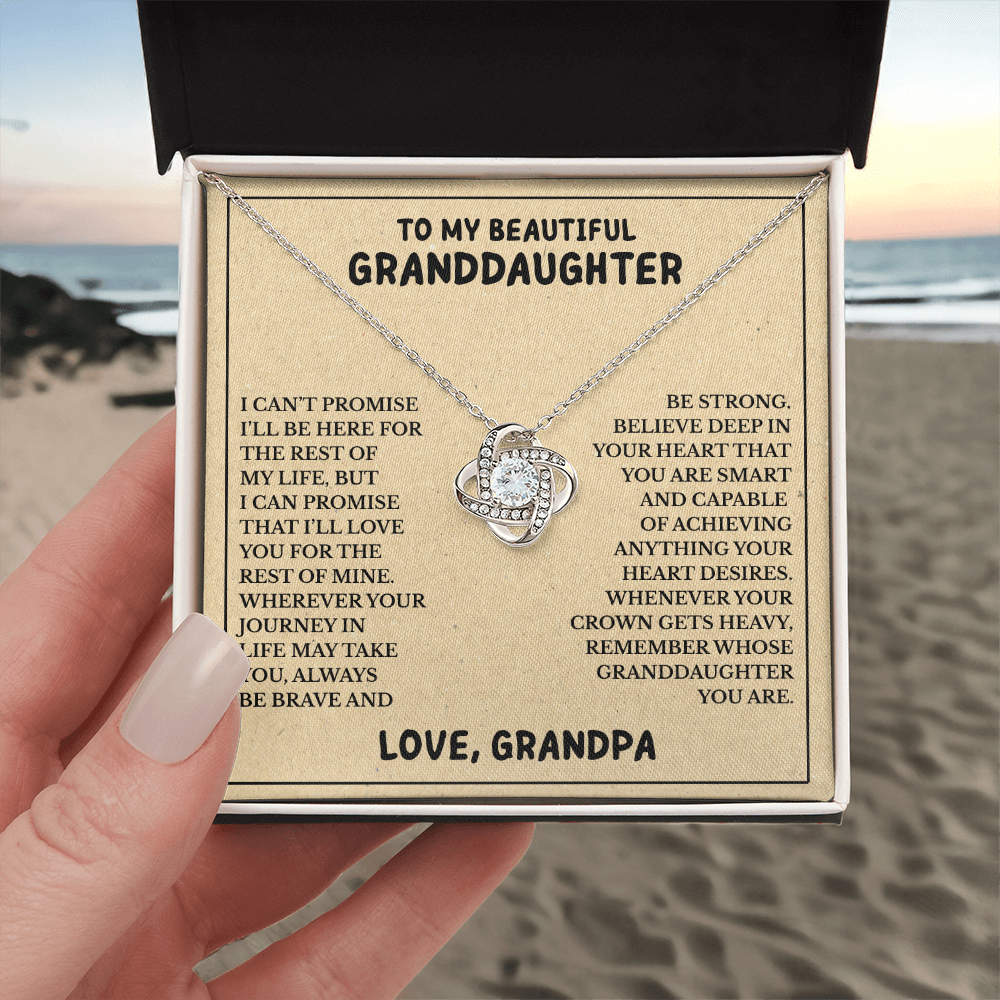 Unbreakable Bond™ NecklaceTo My Beautiful Granddaughter