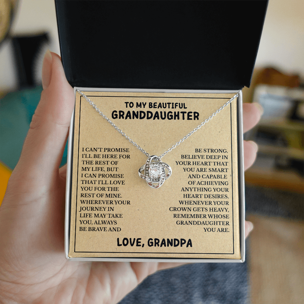 Unbreakable Bond™ NecklaceTo My Beautiful Granddaughter