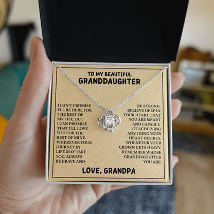 Unbreakable Bond™ NecklaceTo My Beautiful Granddaughter