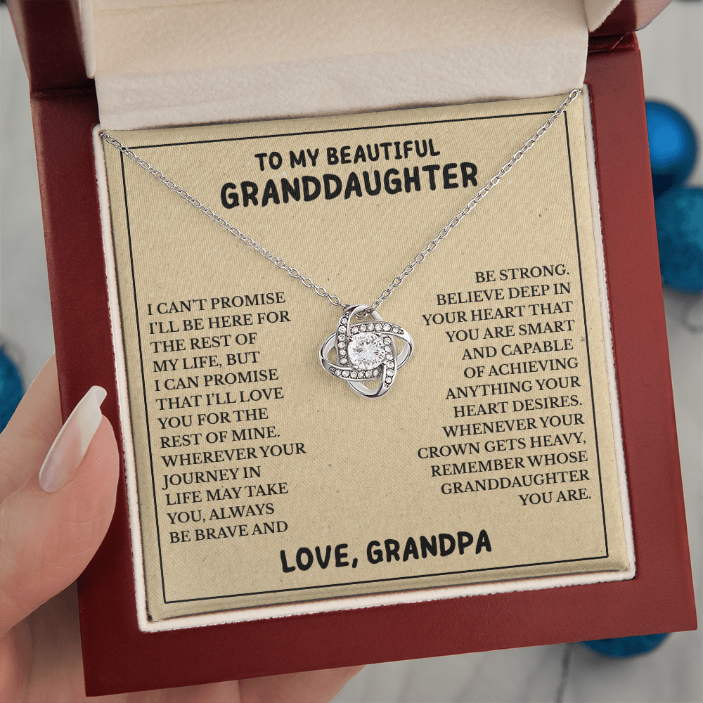 Unbreakable Bond™ NecklaceTo My Beautiful Granddaughter