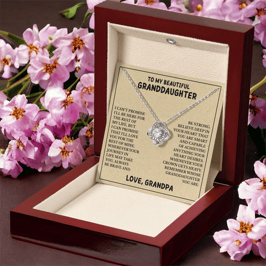 Unbreakable Bond™ NecklaceTo My Beautiful Granddaughter
