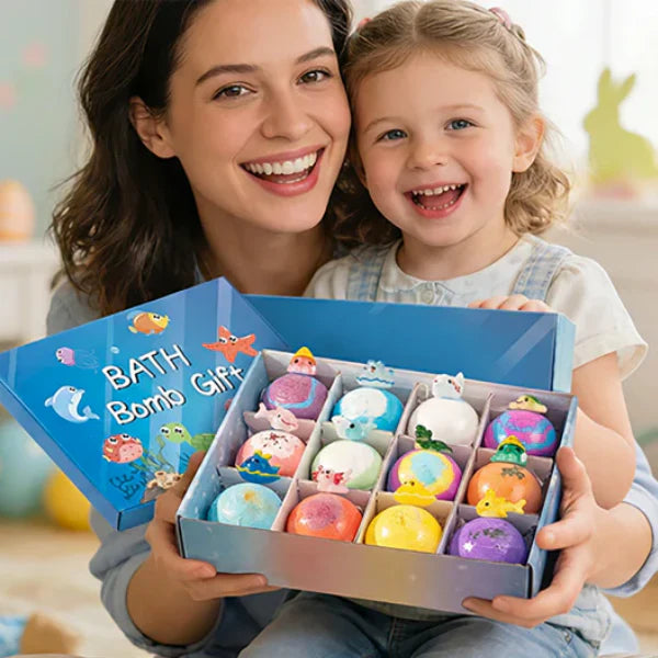SplashPal™: Rainbow Bath Bombs with Surprise Friends