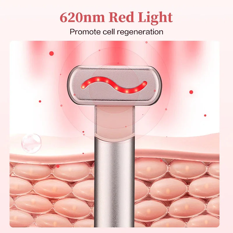 Derm™- 4-in-1 LED Red Light Therapy Facial Wand