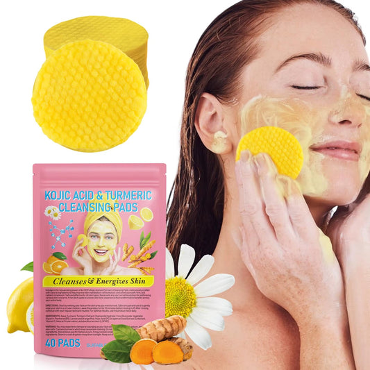 Gloxy™- Cleansing glow pads (Kojic + Turmeric)