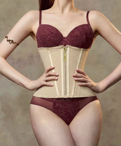 SculptZip™- Shaping Waist with Closure For Maximum Control.