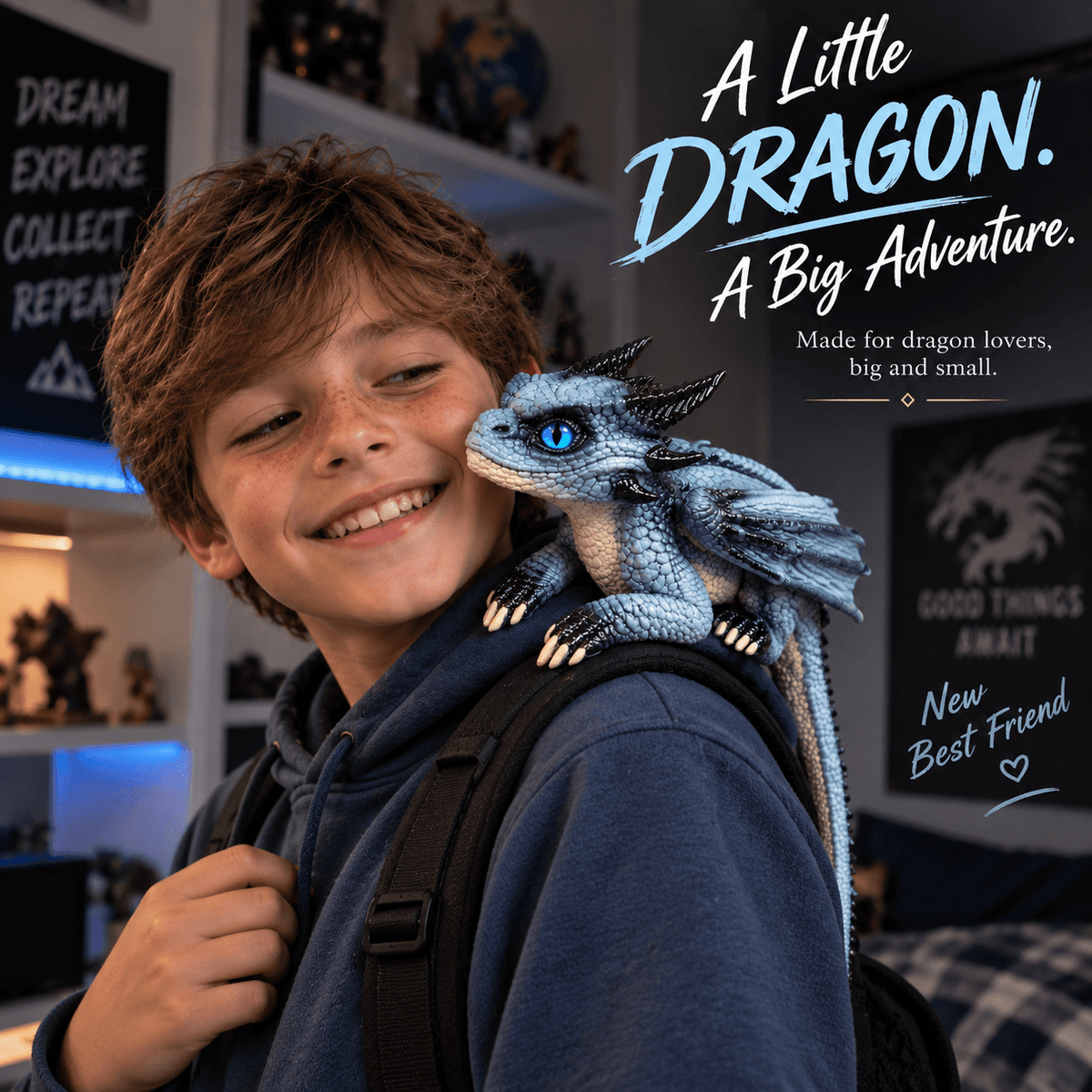 Drakebound™ — Shoulder Dragon