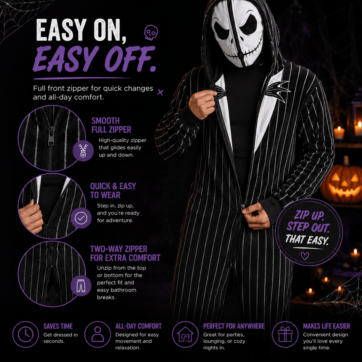SpookySnug™ Halloween Onesie Collection